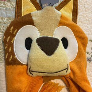 Hot Topic Bluey Chilli Tassel Beanie NWT